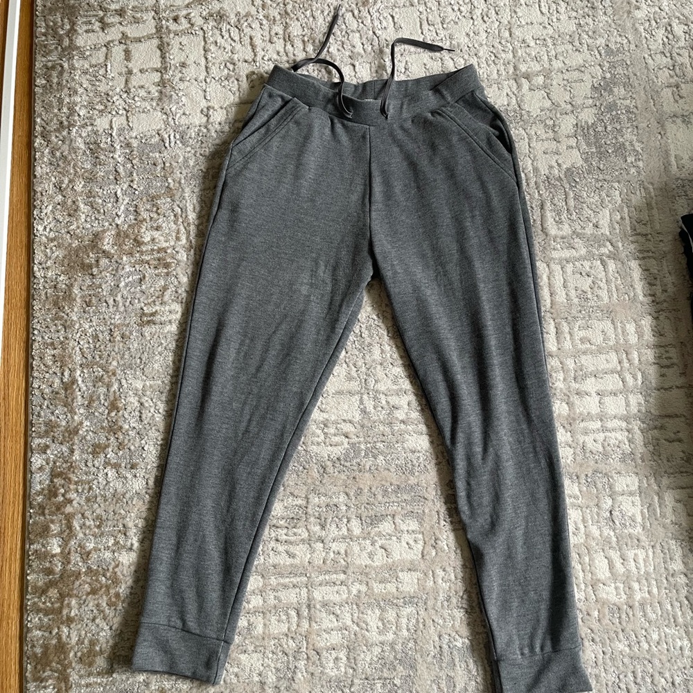 Bloom Seasons joggers men’s grey super soft sweats lounge gym pants MEDIUM